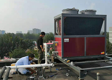 山西客戶(hù)--家用空氣源熱泵